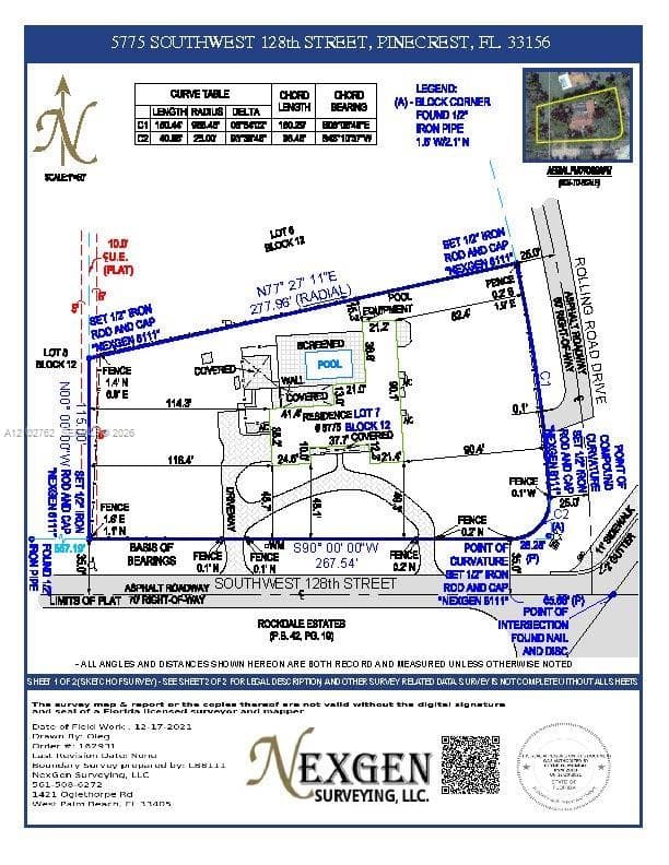 5775 SW 128th St, Pinecrest FL 33156, exterior